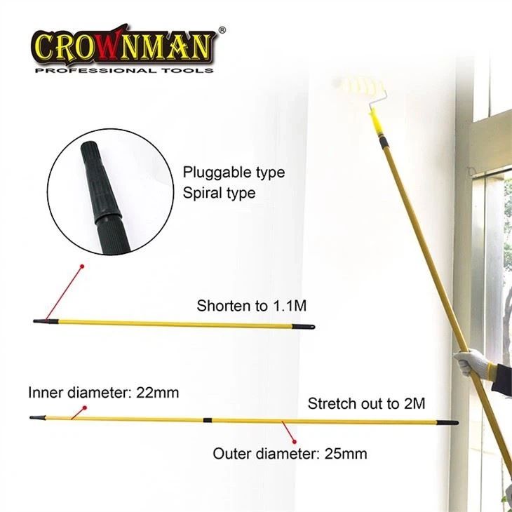 IRON EXTENSION BAR FOR ROLLER FRAME