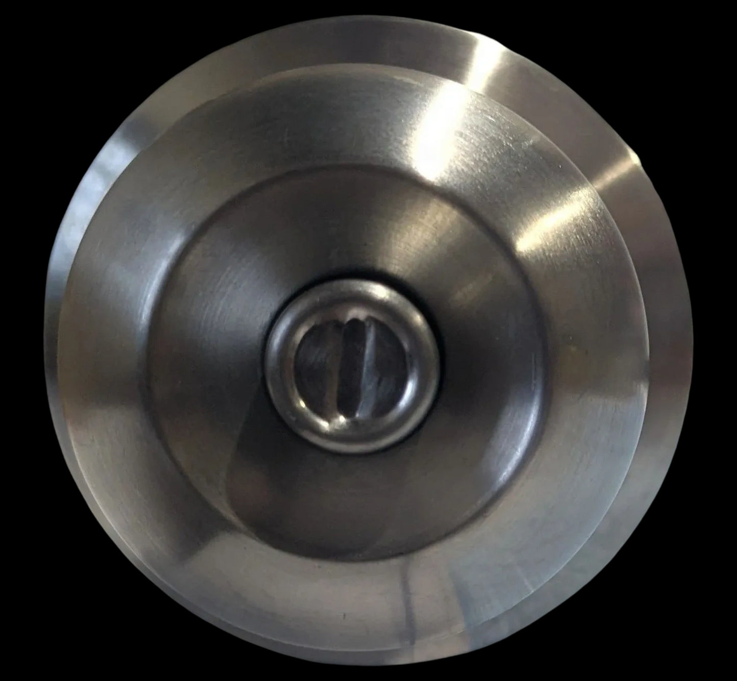 CYLINDRICAL KNOB SET ENTRANCE TYPE SATIN NICKEL