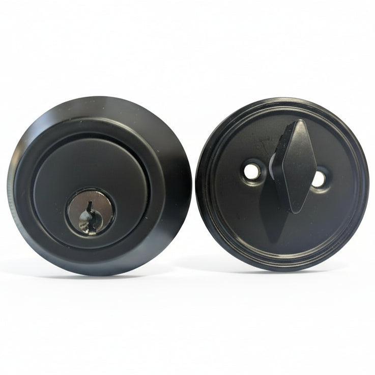 DEAD BOLT LOCK ENTRANCE TYPE MATT BLACK