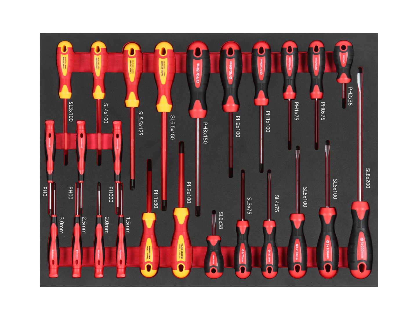 SCREWDRIVER HAND TOOL SET 25PC