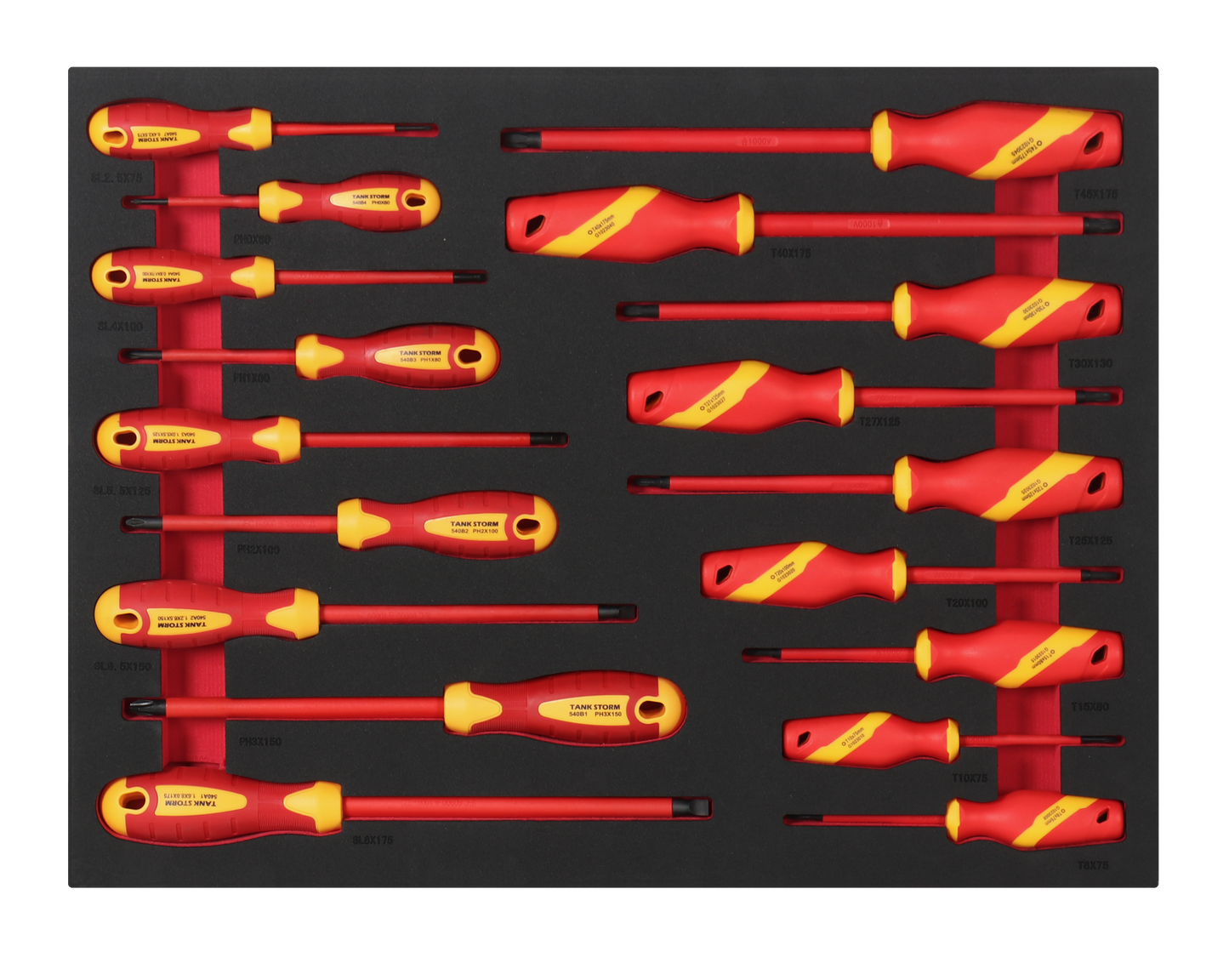 SCREWDRIVER HAND TOOL SET 18PC