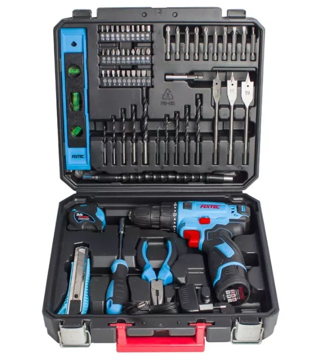 12V LI-ION CORDLESS DRILL KIT