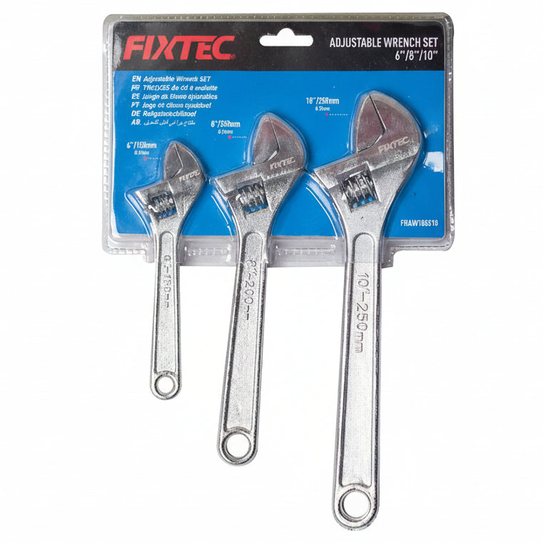 3PCS ADJUSTABLE WRENCH SET