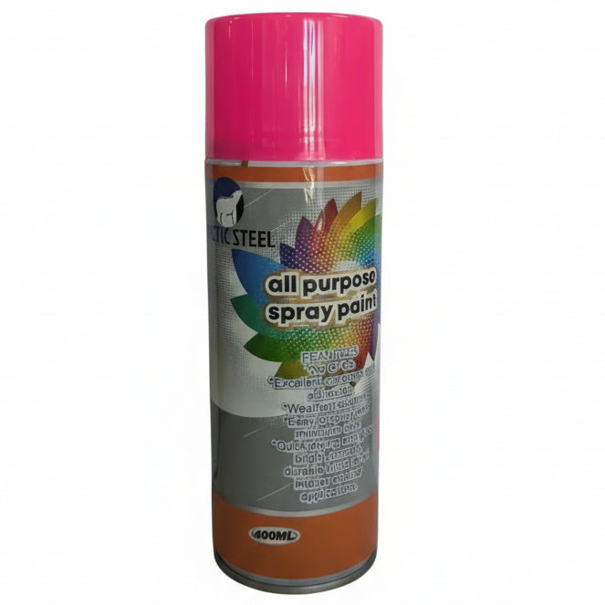 SPRAY PAINT FLUORESCENT PINK