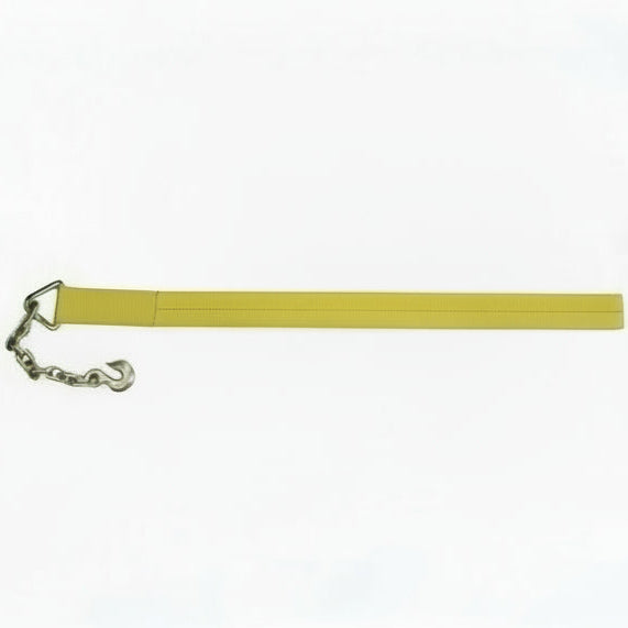 3"X30FT WINCH STRAP WITH CHAIN HOOK NO LOGO