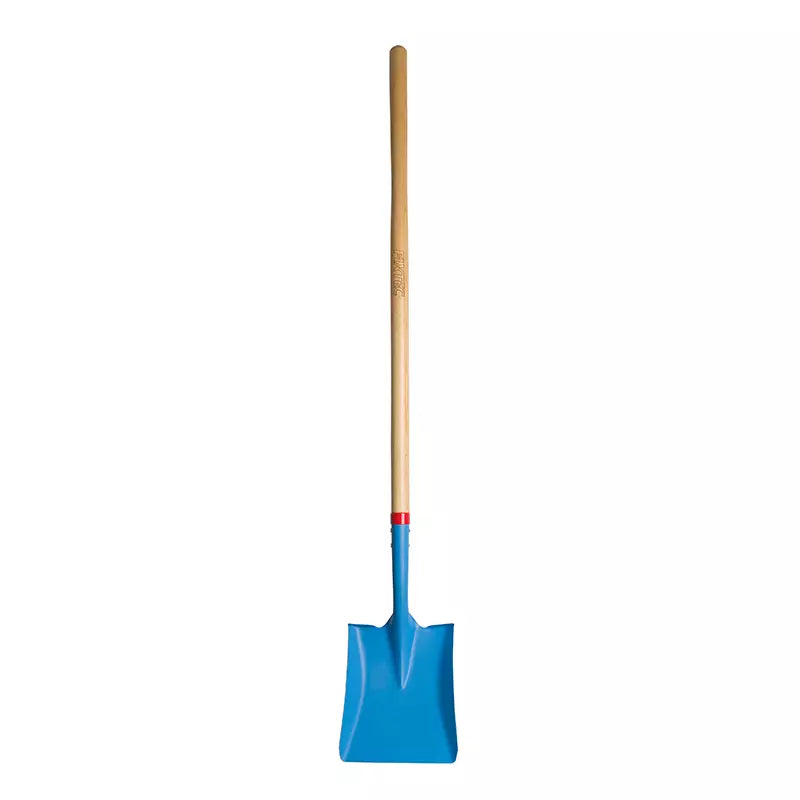 SQUARE SHOVEL 46"WOODEN HANDLE