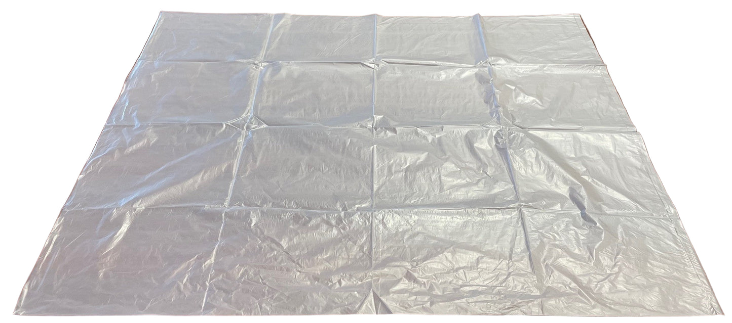 GARBAGE BAG CLEAR 64X84CM BOX OF 500