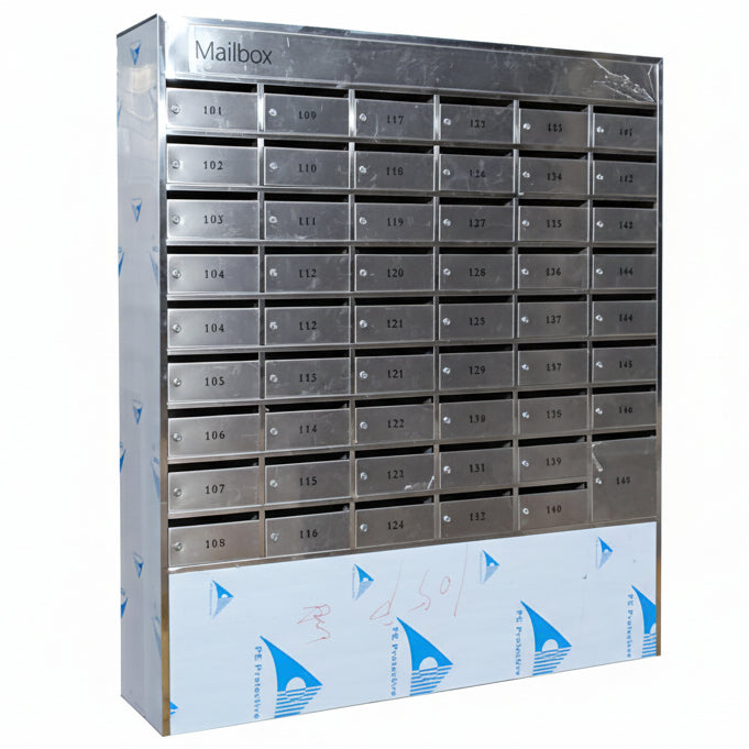STAINLESS MAILBOX 47DOOR