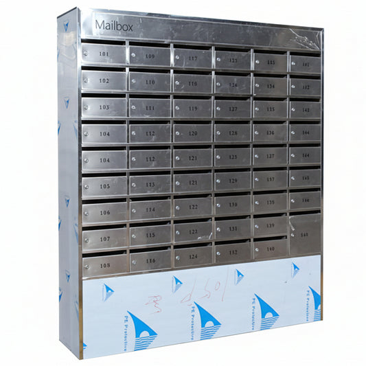 STAINLESS MAILBOX 47DOOR