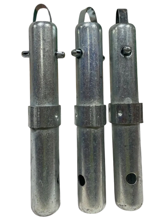 9" COUPLING PINS WITH SPRING
