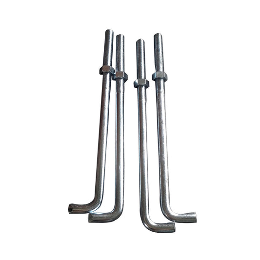 HDG ANCHOR BOLT WITH NUTS 5/8"X10"