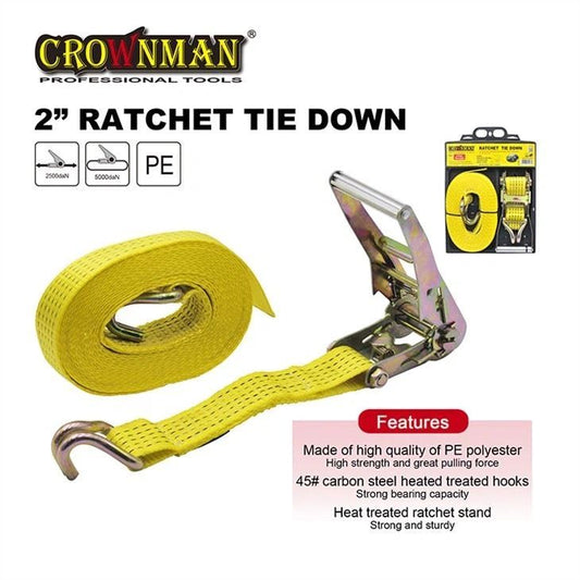 2"X30' PE RATCHET TIE DOWN