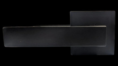 DOOR LEVERSET PASSAGE TYPE ALUM MATT BLACK