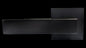 DOOR LEVERSET PASSAGE TYPE ALUM MATT BLACK