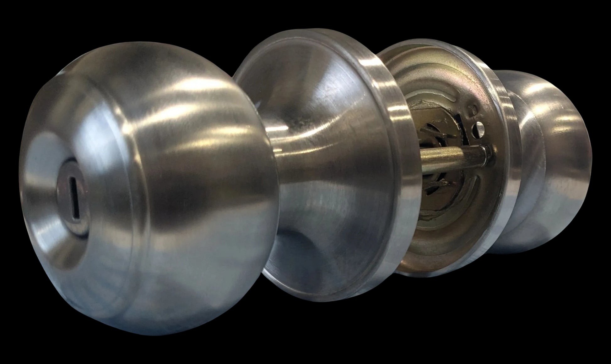 DOOR KNOB PRIVACY TYPE SATIN NICKEL