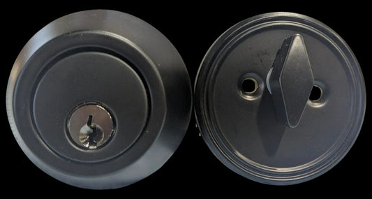 DEAD BOLT LOCK ENTRANCE TYPE MATT BLACK