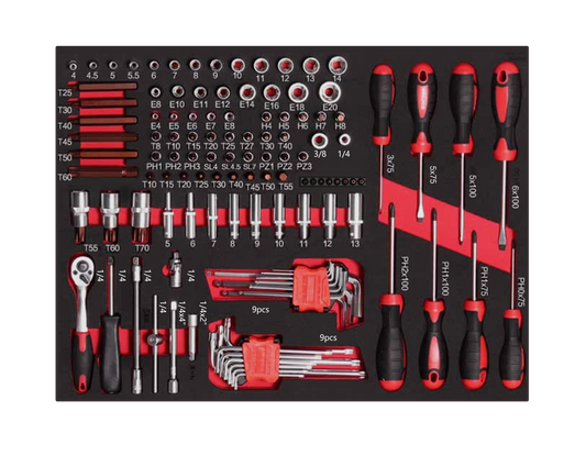 INDUSTRIAL HAND TOOL SET 117PC