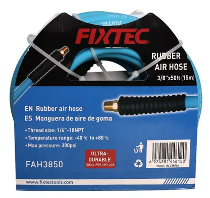 RUBBER AIR HOSE 3/8"X50FT