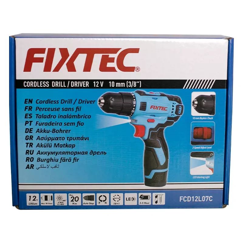 12V LI-ION CORDLESS DRILL