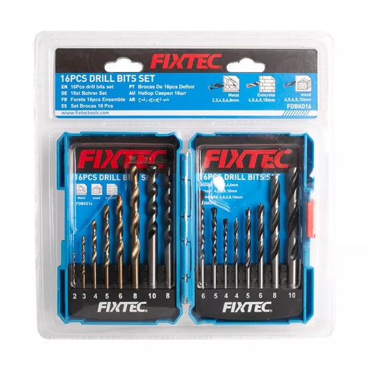 16PCS DRILL BIT SET