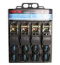 4PCS RATCHET TIE DOWN SET 1"*5M