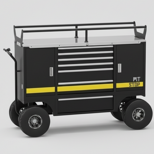 PIT CART TROLLEY TOOL CABINET 39IN H