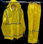 RAIN JACKET - YELLOW 4XL REFLECTIVE