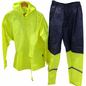POLYESTER RAIN SUIT - GREEN 2XL