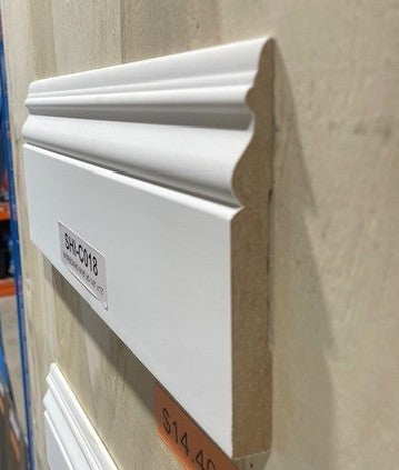 MDF BASEBOARD 9/16"X5-1/8"X12'