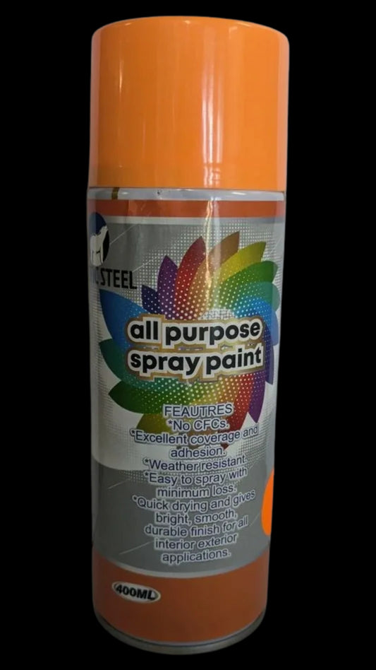 SPRAY PAINT FLUORESCENT ORANGE
