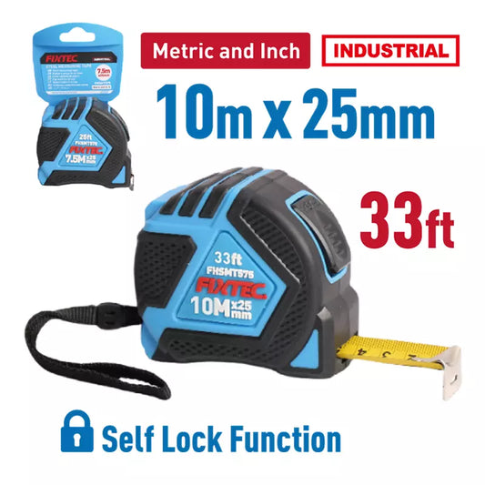 INDUSTRIAL STEEL TAPE 10M