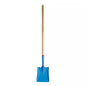 SQUARE SHOVEL 46"WOODEN HANDLE