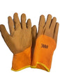 LATEX FOAM GLOVES ORANGE LARGE (PER PAIR)