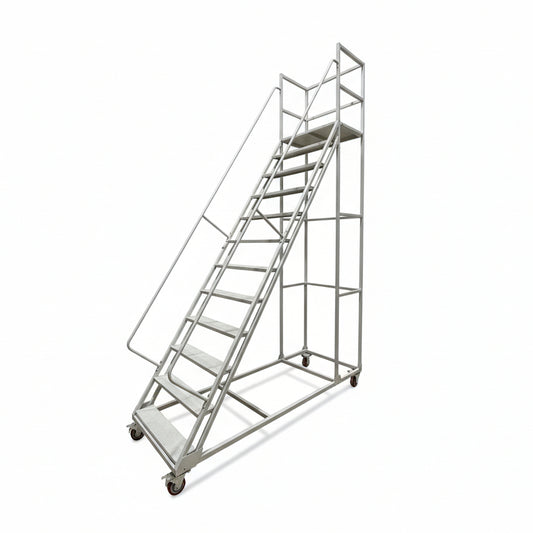 3M ROLLING LADDER WITH PLATFORM
