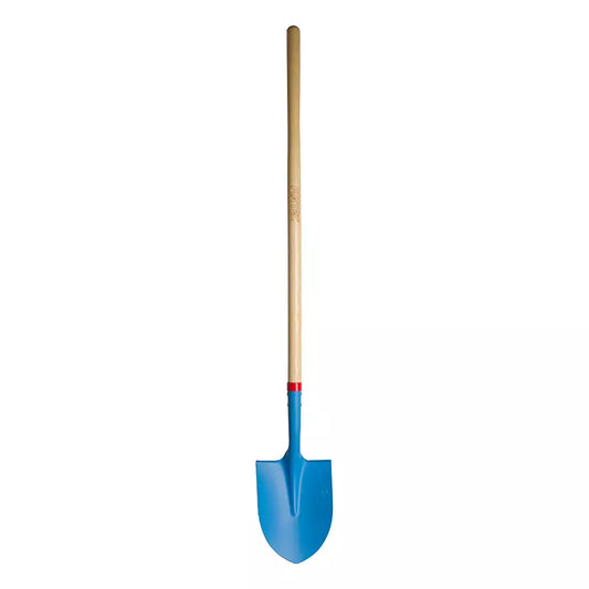 ROUND SHOVEL 46" WOODEN HANDLE